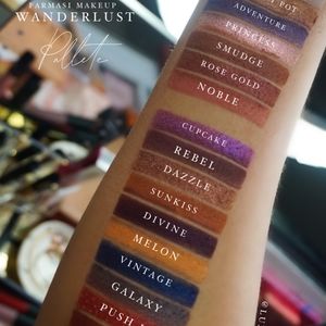 Farmasi Wanderlust pallete 18 brights colors perfecto for all occasions